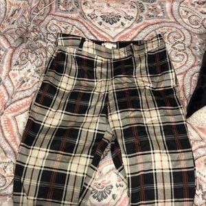 I’m selling these H&M plaid pants